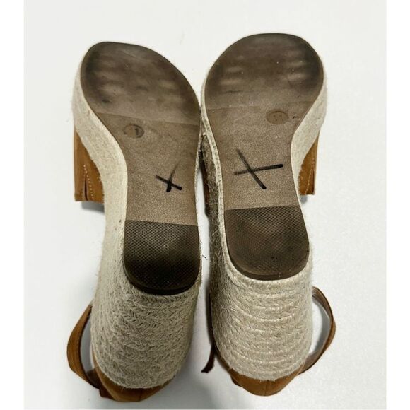 Universal Thread Women's Microsuede Espadrille Wedge Platform Sandal Size 11 - Picture 6 of 10